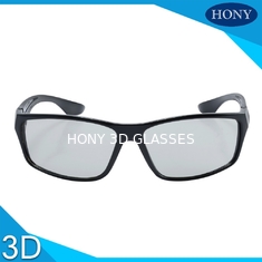 Il logo ha stampato i vetri polarizzati circolare 3D per il sistema del cinema di Masterimage o di Reald